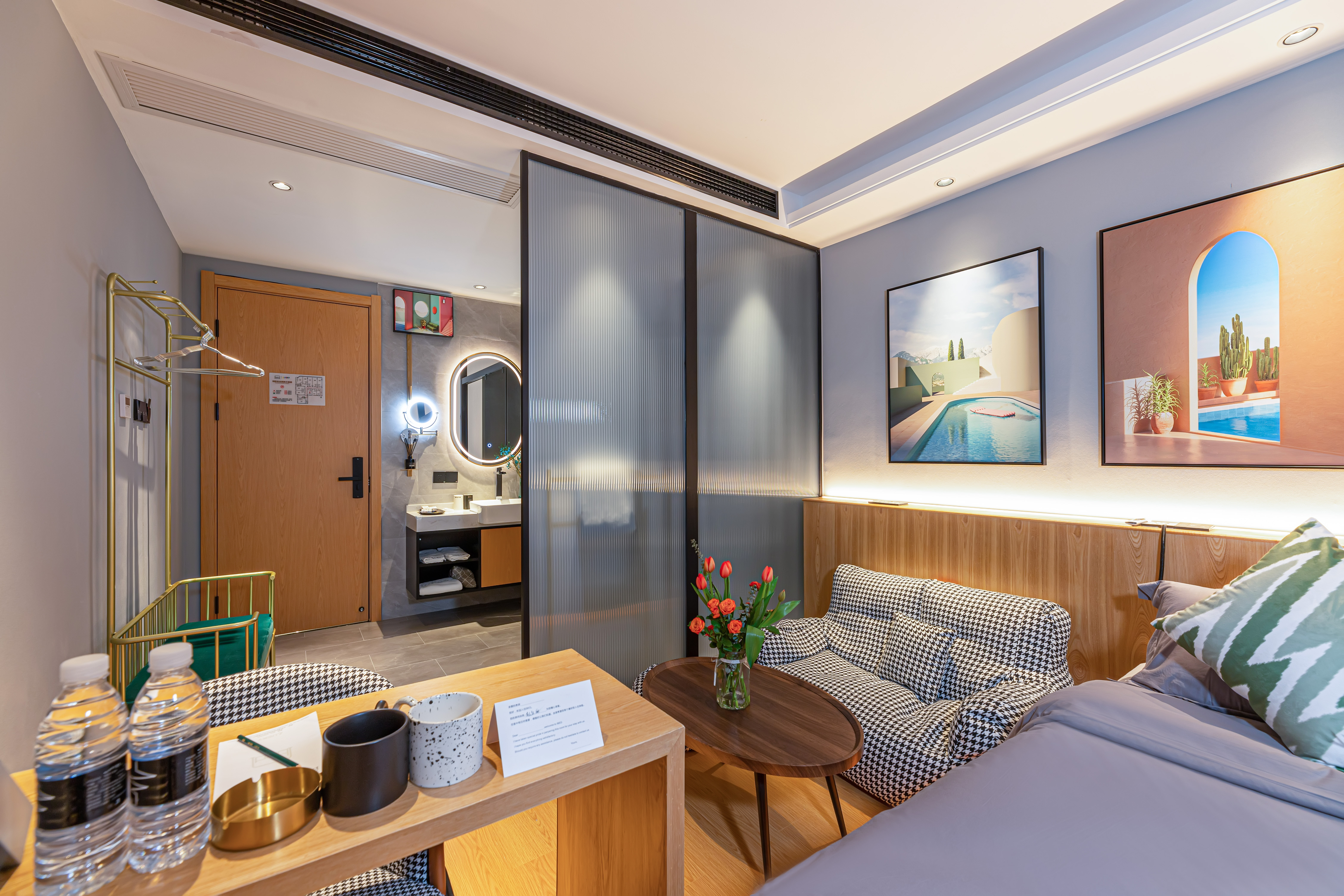 和式大床房（VIP悦享追剧+恒温智能马桶+禅意乳胶床垫）