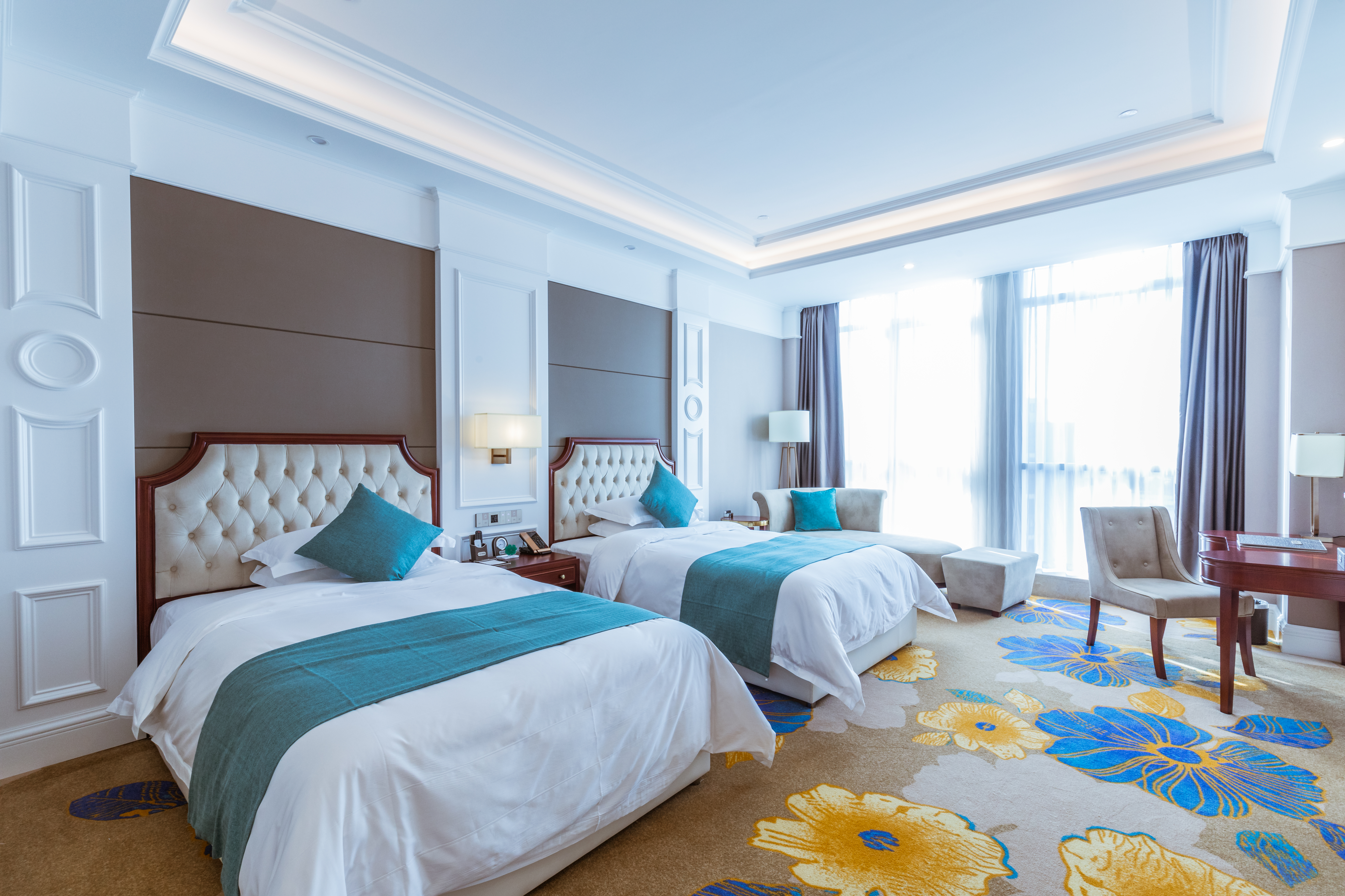 行政双床房（乾湿分离+舒适沙发）