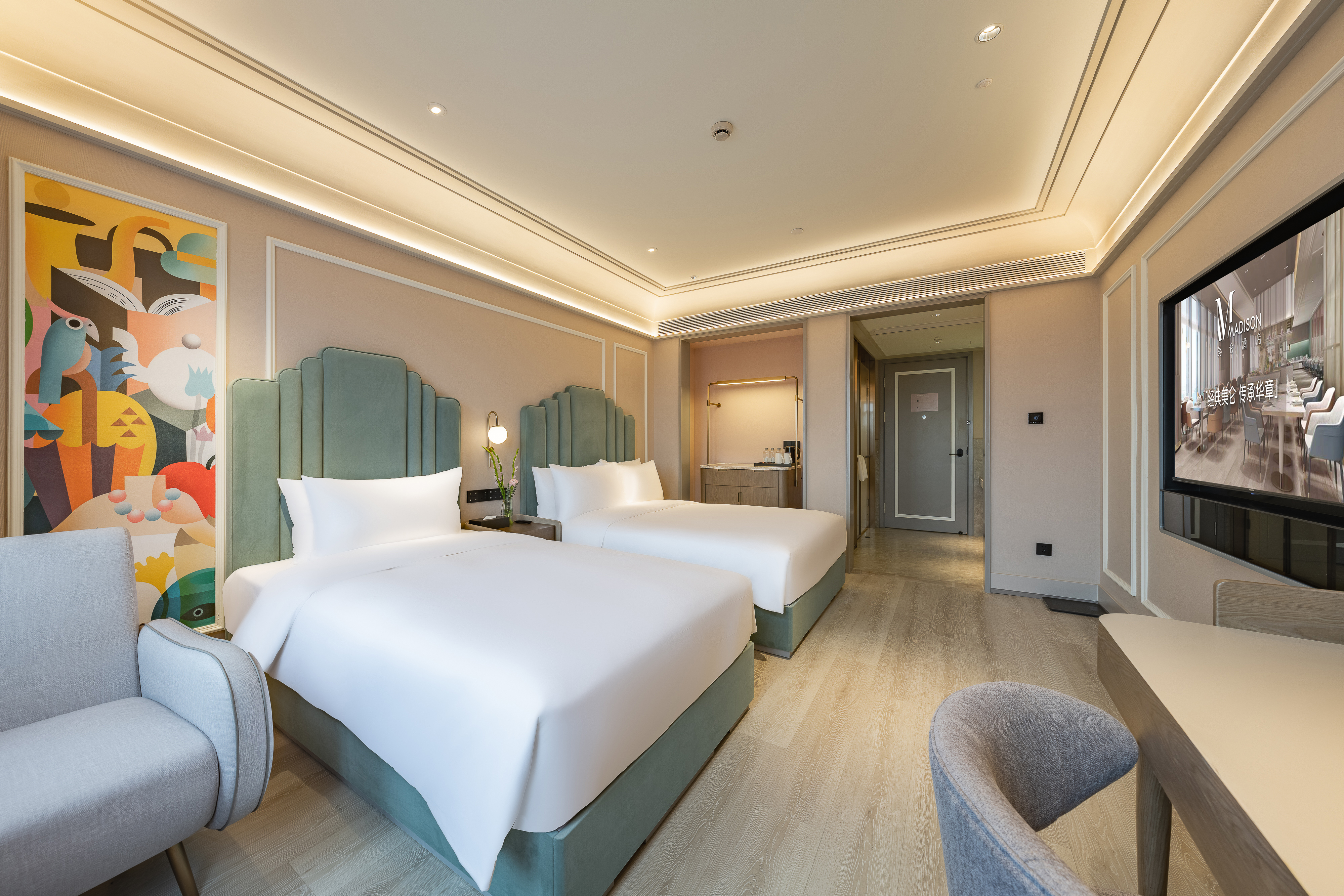 豪华双床房（智能马桶+空气净化器+加湿器）