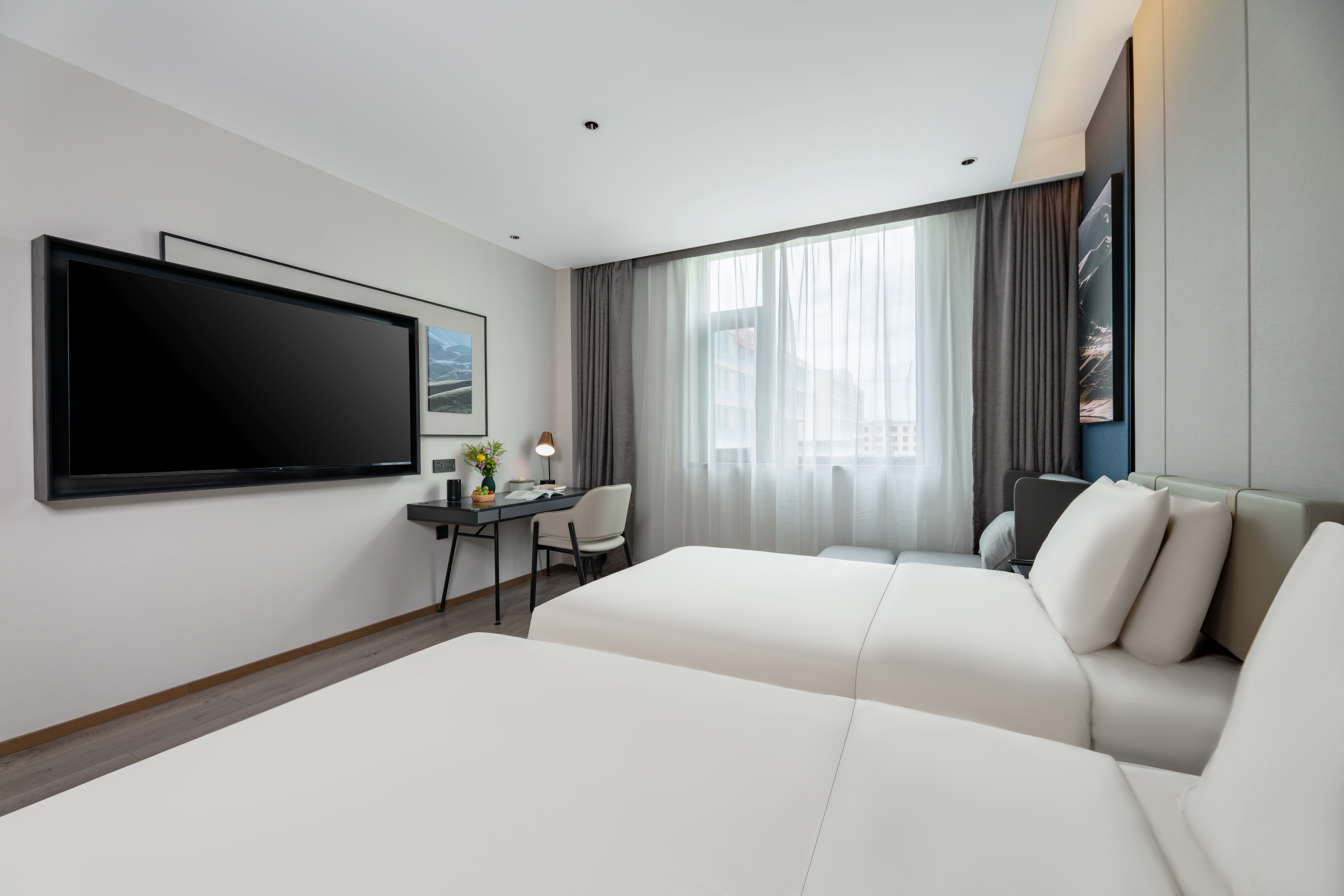 行政雙床房（深睡R90+全屋智能+迷你小冰箱）