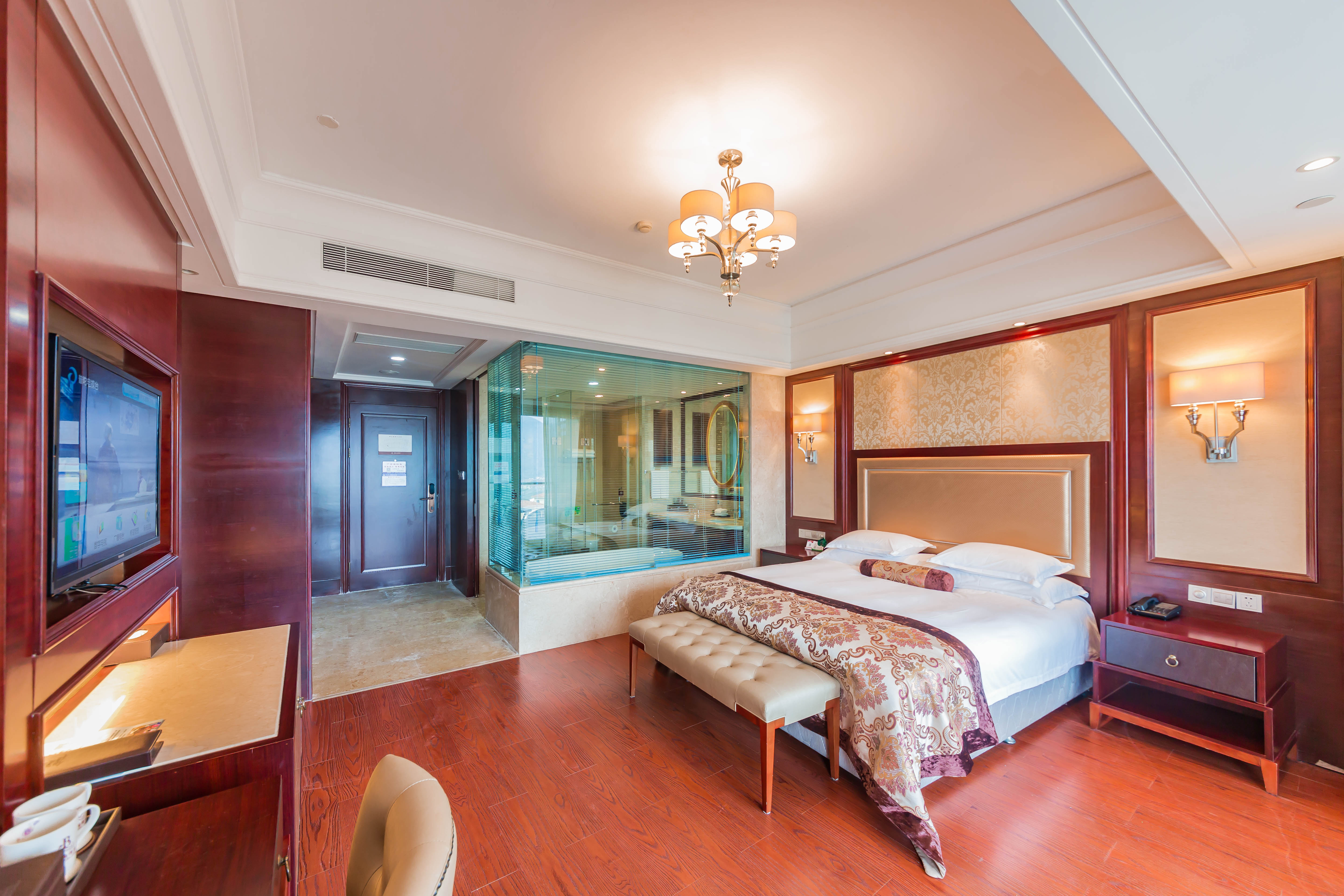 沐光·海景大床房【觀東沙海景+私享陽臺+浴缸】