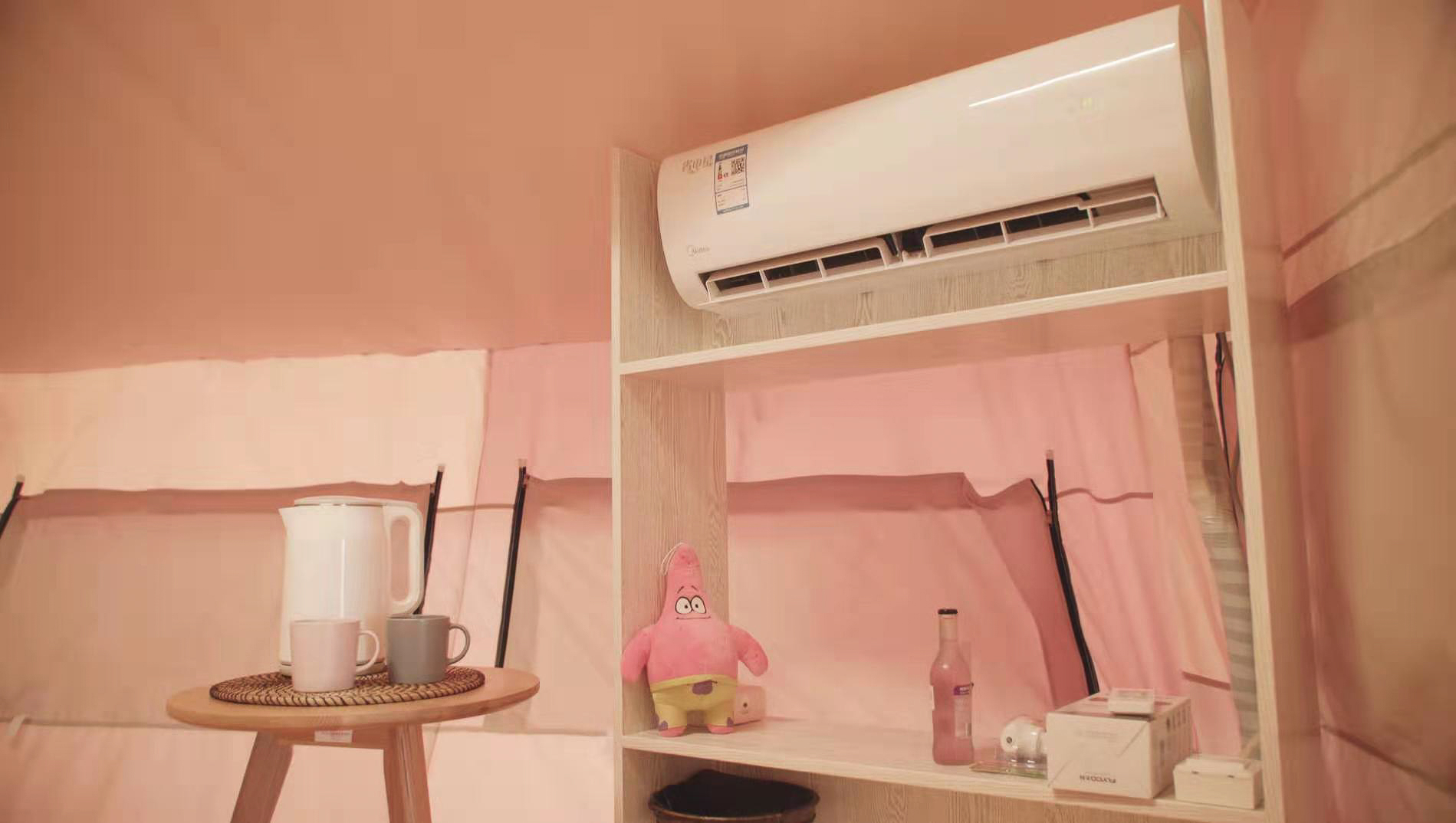 星空露營帳篷大床房