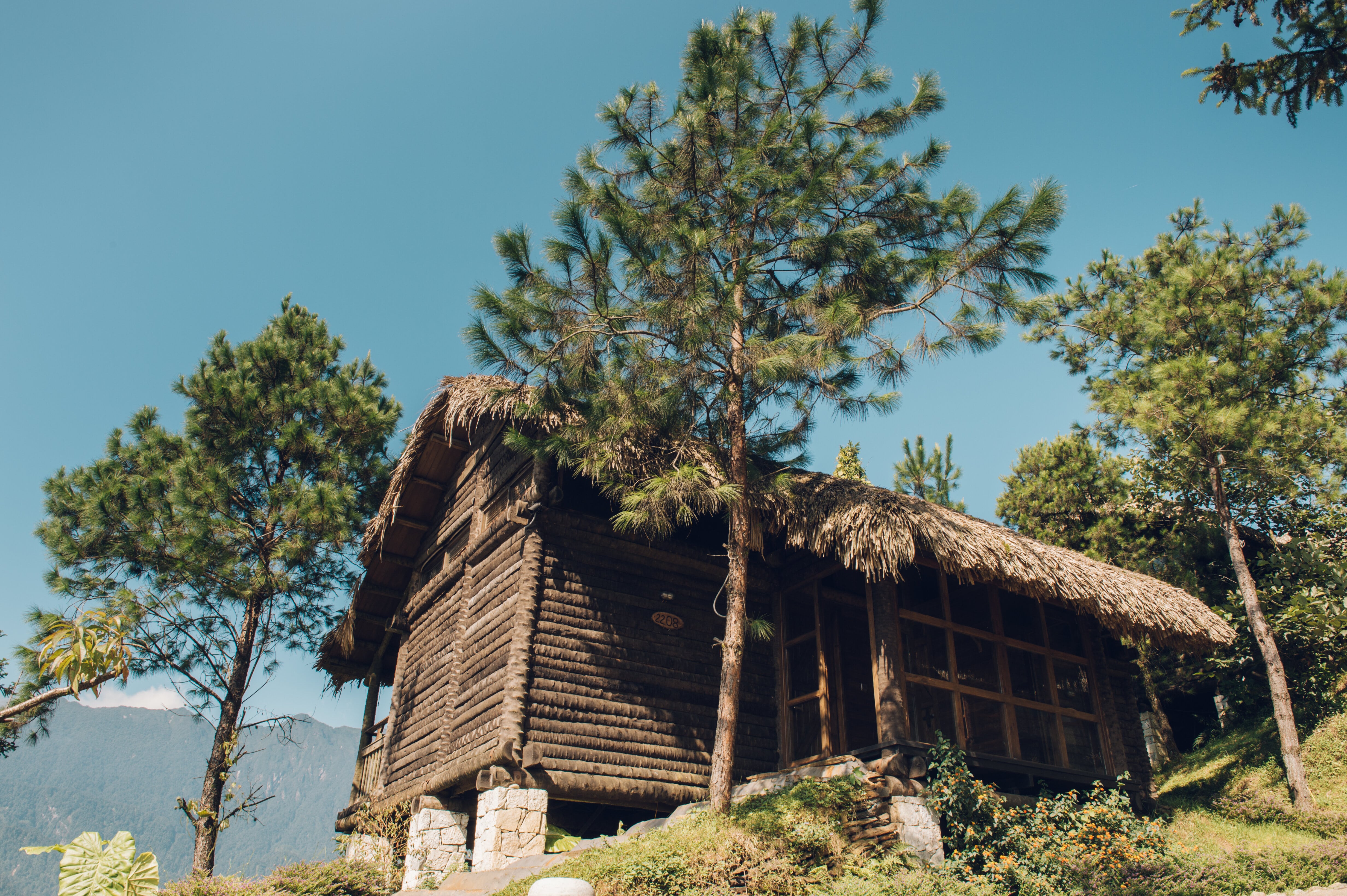 全景双人床小屋