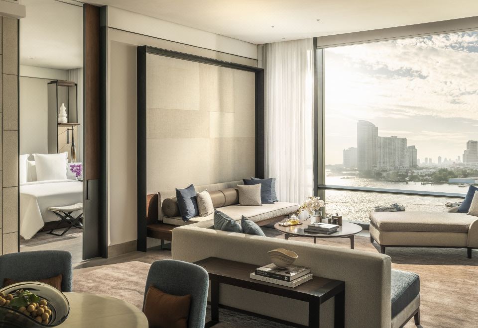 豪华河景双卧室套房