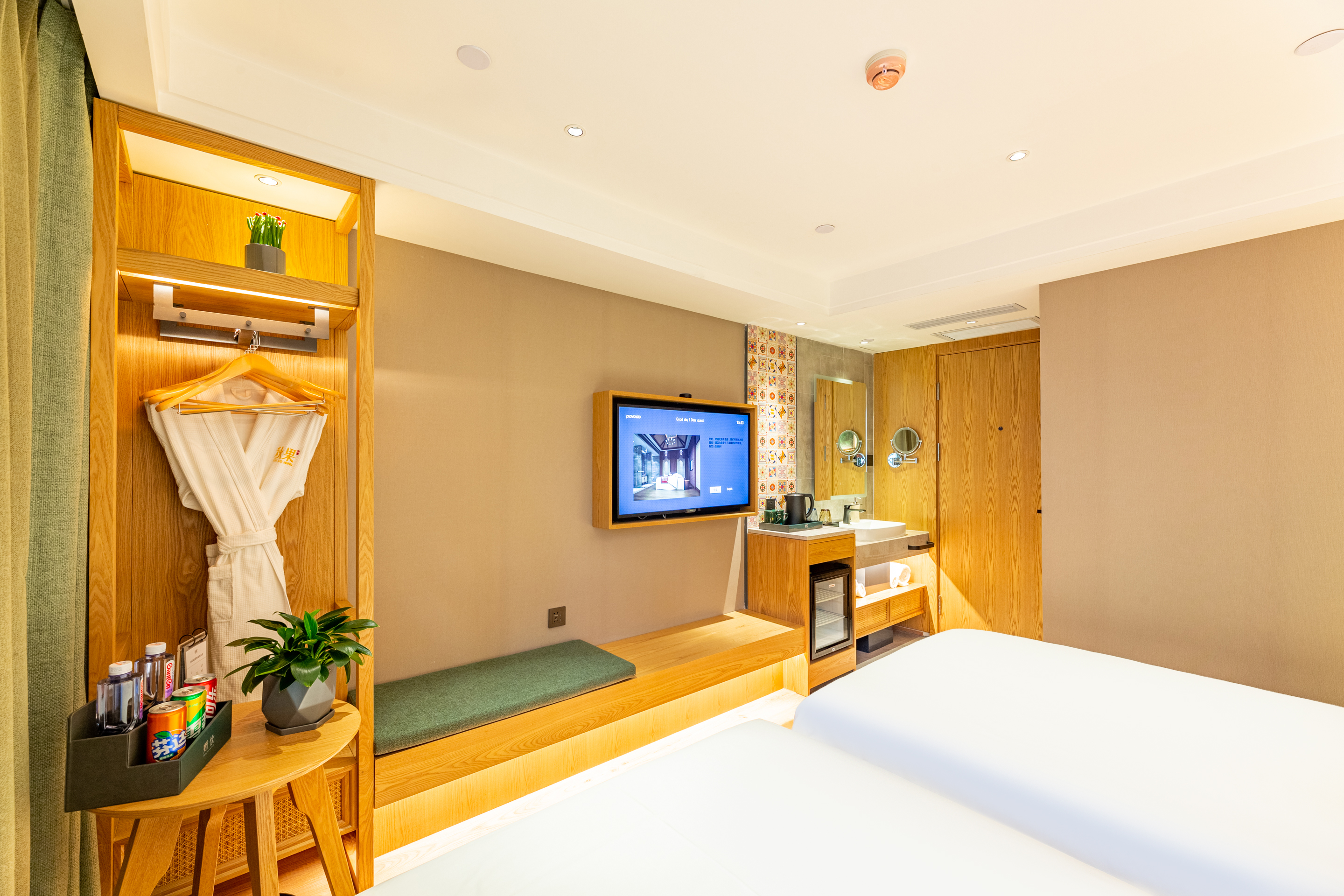 舒适双床房（全屋智能+加湿器+独立空调+独立冰箱）