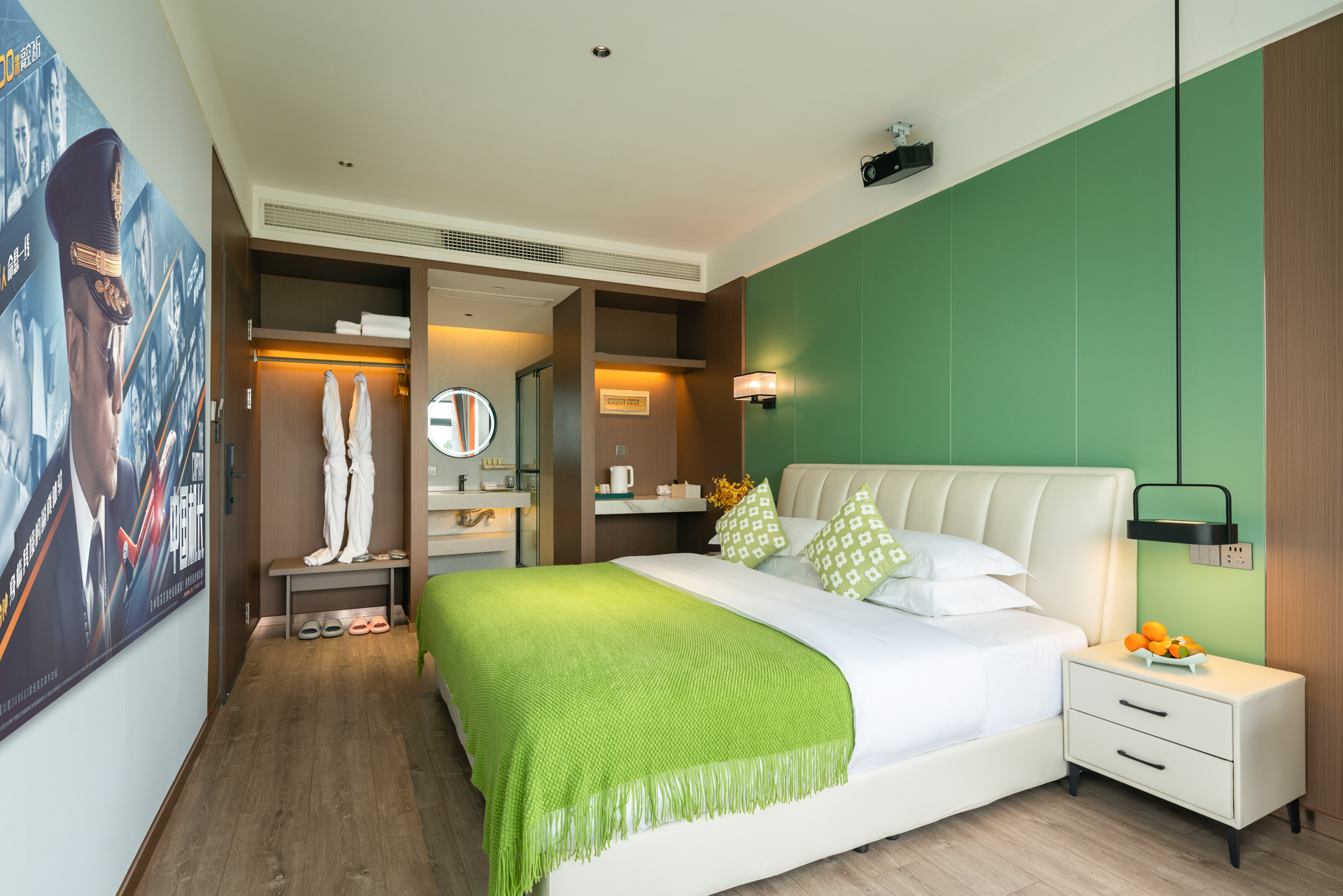 舞蝶·景观浴缸房（空调-网红打卡-大浴缸景观--棋牌娱乐）