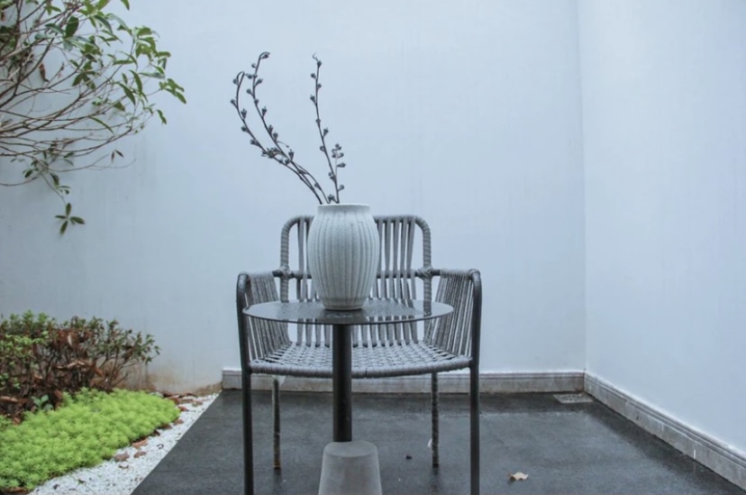 百草园-院落双床房（独立庭院+落地窗+高端洗护）