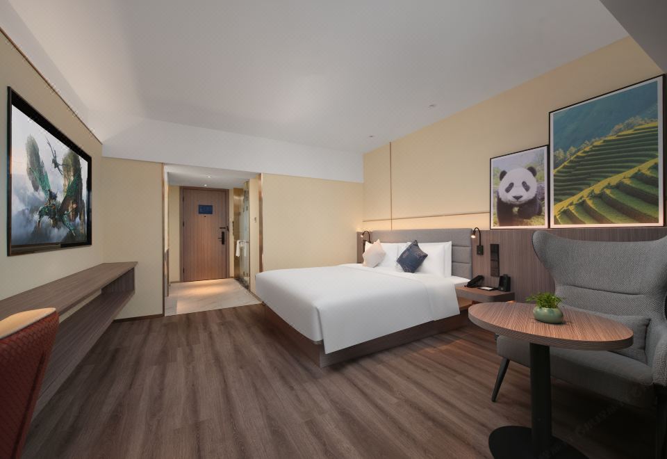 观景大床房（65寸可投屏+小冰箱＋加热毛巾杆）