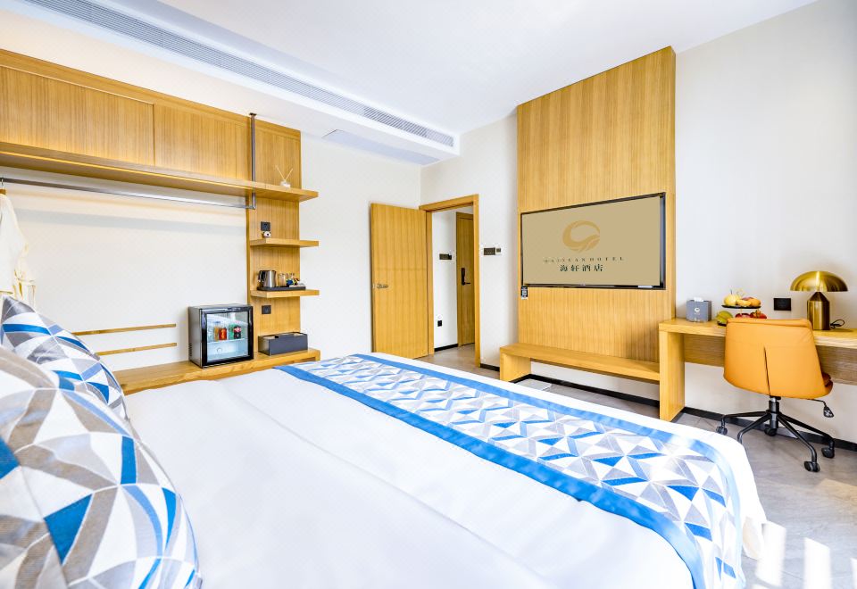 戲沙·臨海陽台大床房