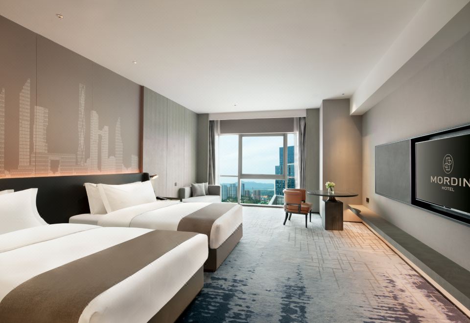 行政湖景雙床房