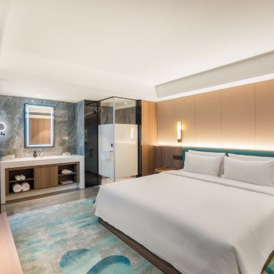 行政套房（裸棉+深睡枕+小冰箱） 綿陽高新亞朵X飯店優惠