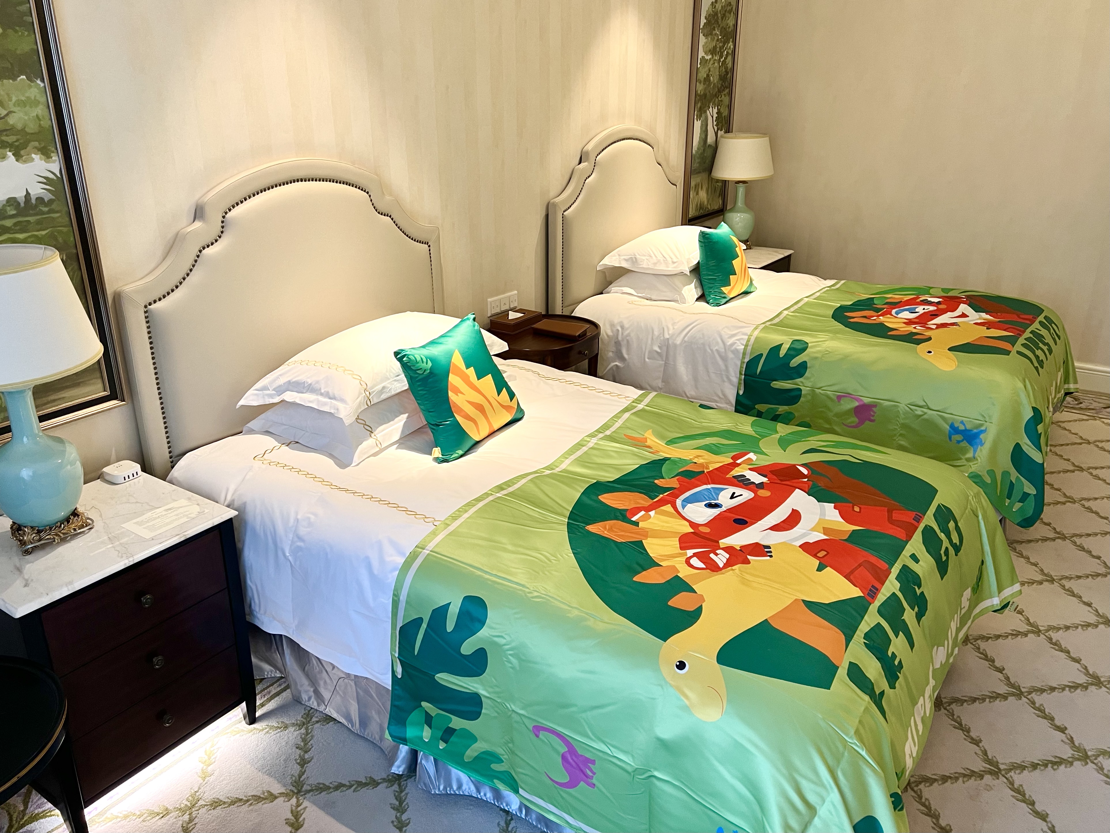 酷芽超级飞侠主题双床房