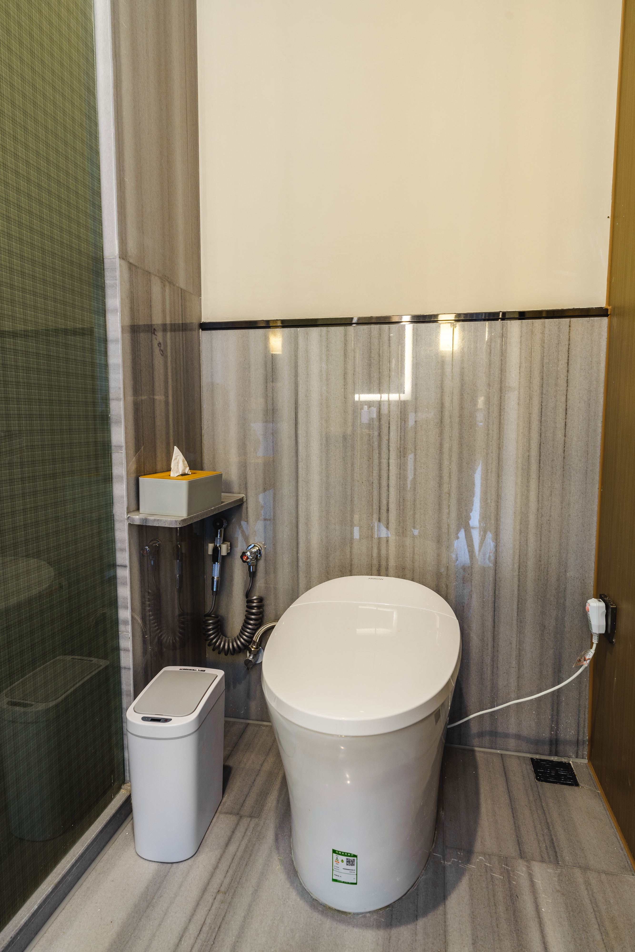 河景庭院恒温私汤双床房