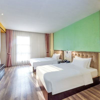 悅享雙床房「乾濕分離+歐式風格+全棉親膚抗菌面料床品」 金碧悅飯店（廣州番禺長隆店）優惠