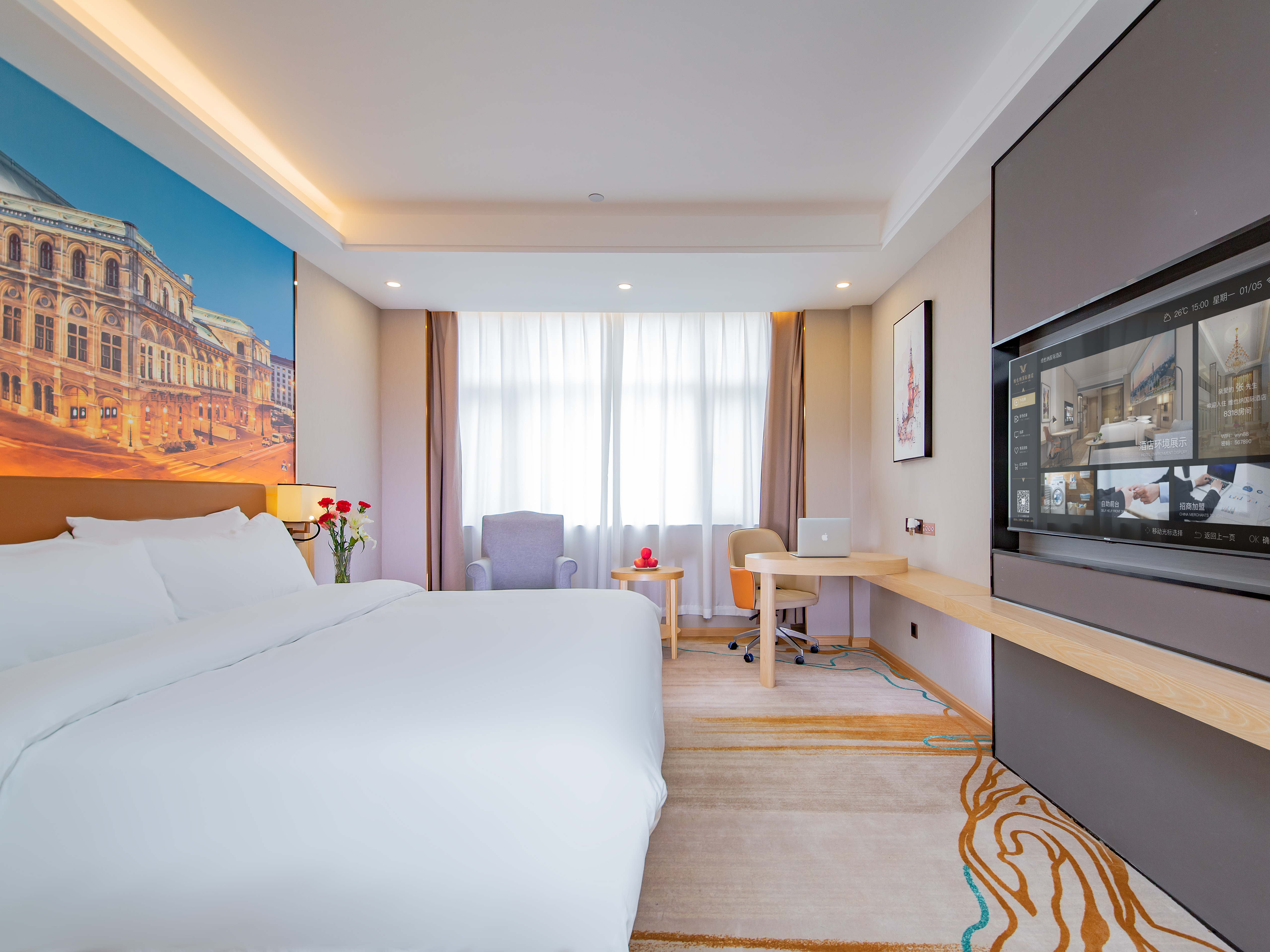 豪华大床房-全智能客控