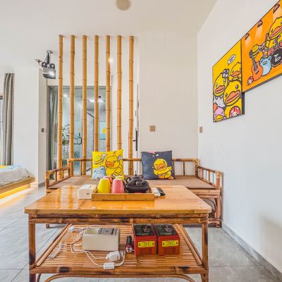 親子雙床房 尚優小築民宿（汕頭至平路店）優惠