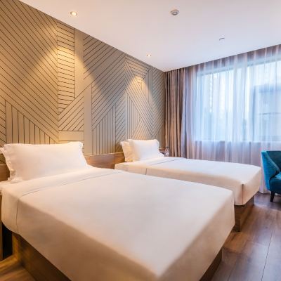 Minimalist Time Twin Room With Xiaodu Smart Control + Xiaoshuai Smart Projection 桔子酒店（長沙解放西路國金中心店）優惠