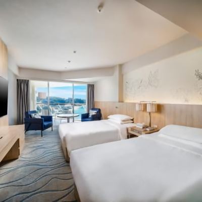 翼側海岸景豪華雙床房 沖繩萬麗度假飯店優惠