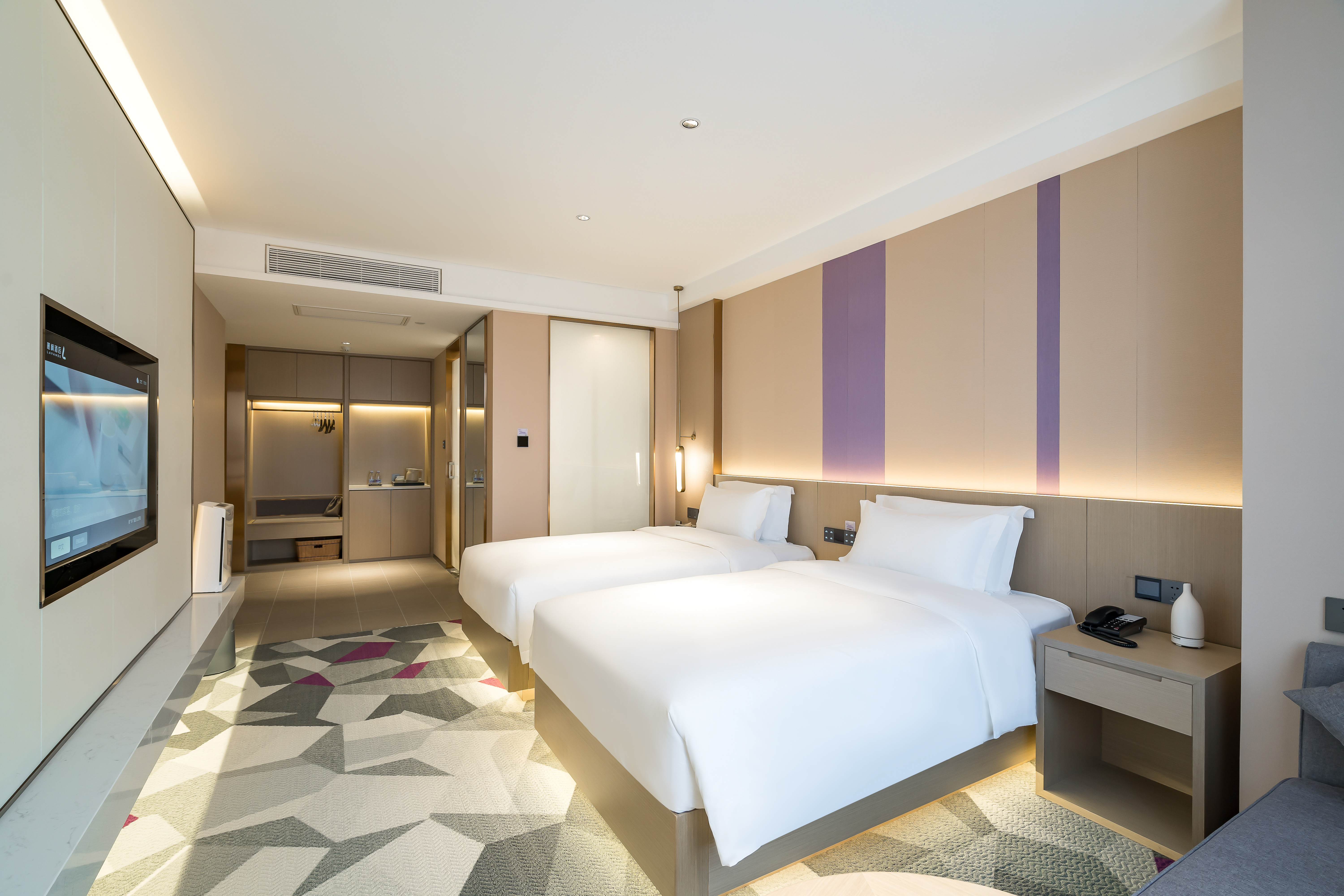 商务双床房（智能客控+可投屏+慕思床垫）