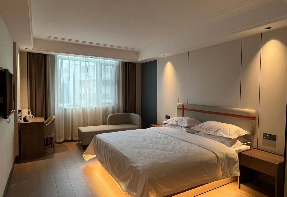 智慧輕奢大床房【智能語音+零壓床墊+純凈水】