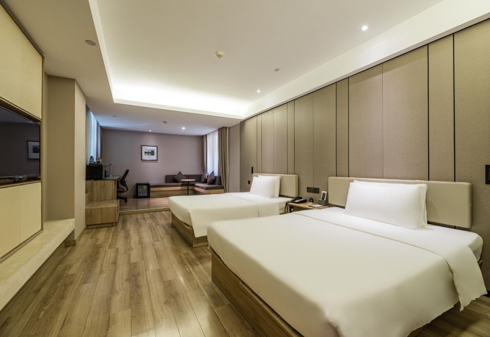 几木双床房-亚朵星球深睡枕PRO