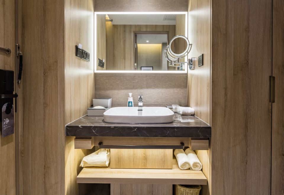 几木双床房（亚朵深睡PRO枕+小冰箱+投屏+超大空间）