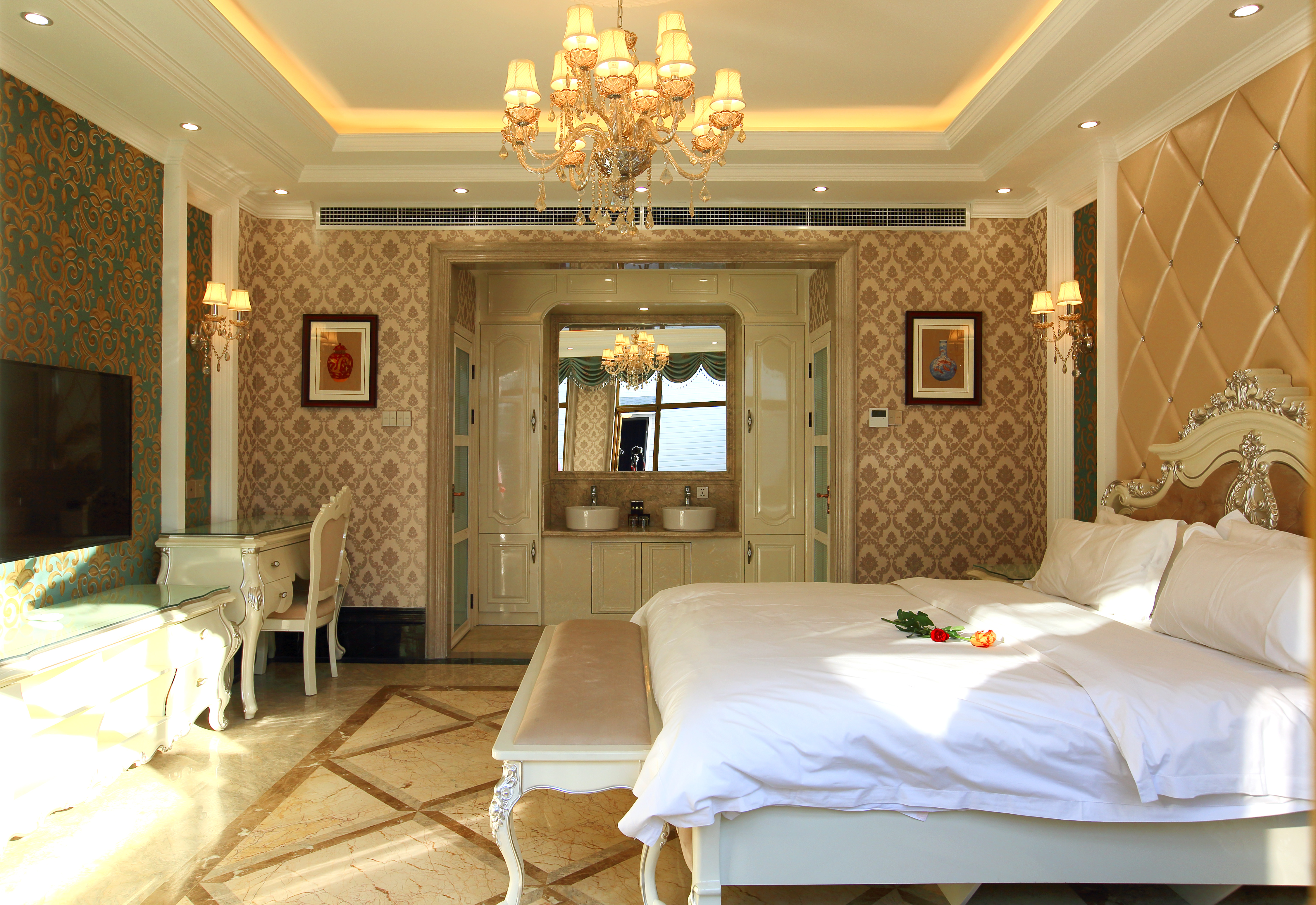 农益园豪华庭院私汤房