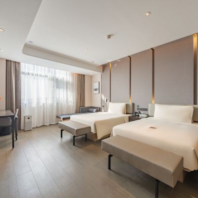 幾木雙床房（小冰箱+深睡枕） 崑山長江北路寶裕廣場亞朵飯店優惠