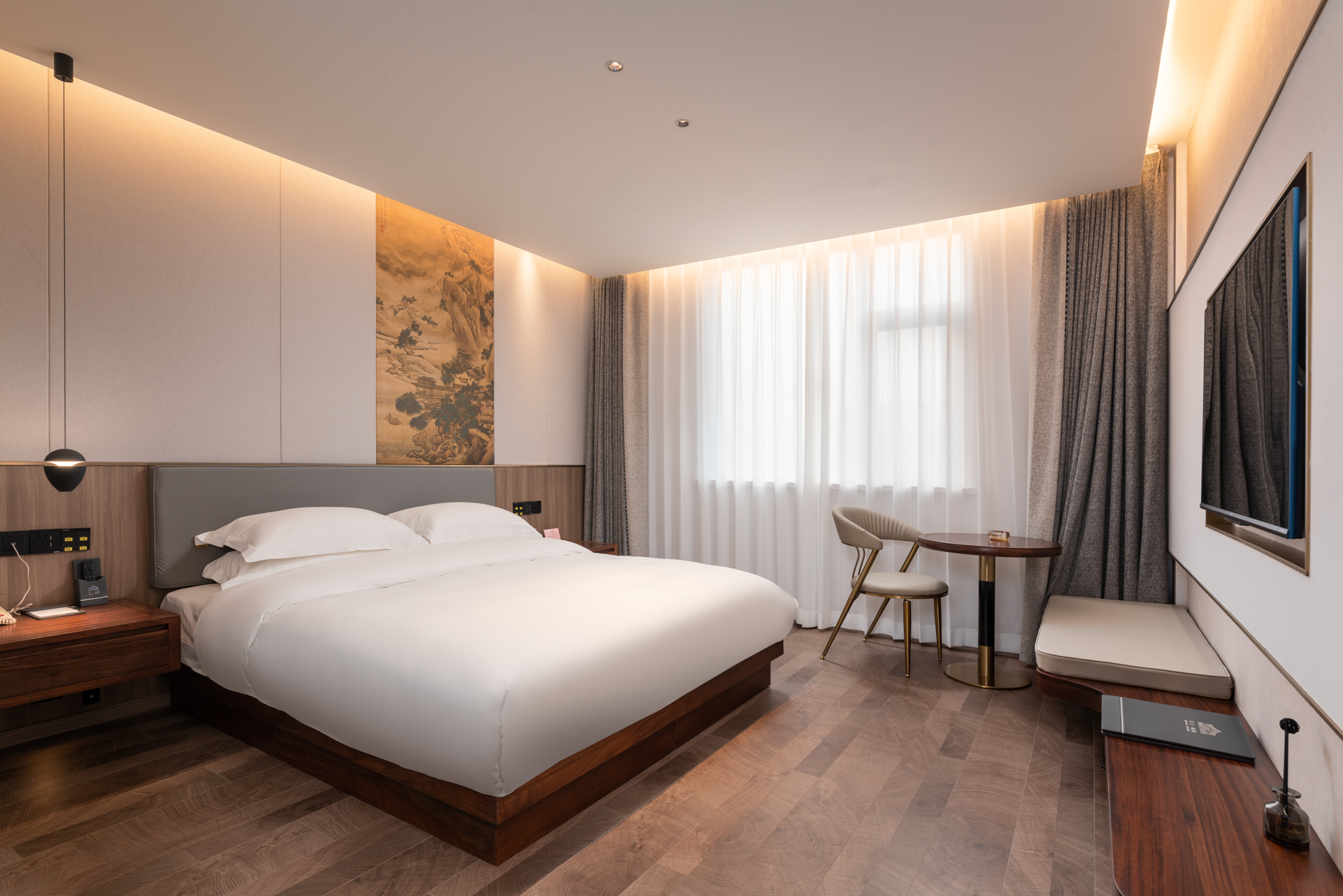 玉峯-商务套房（私人客厅+全屋智能+高清影视）