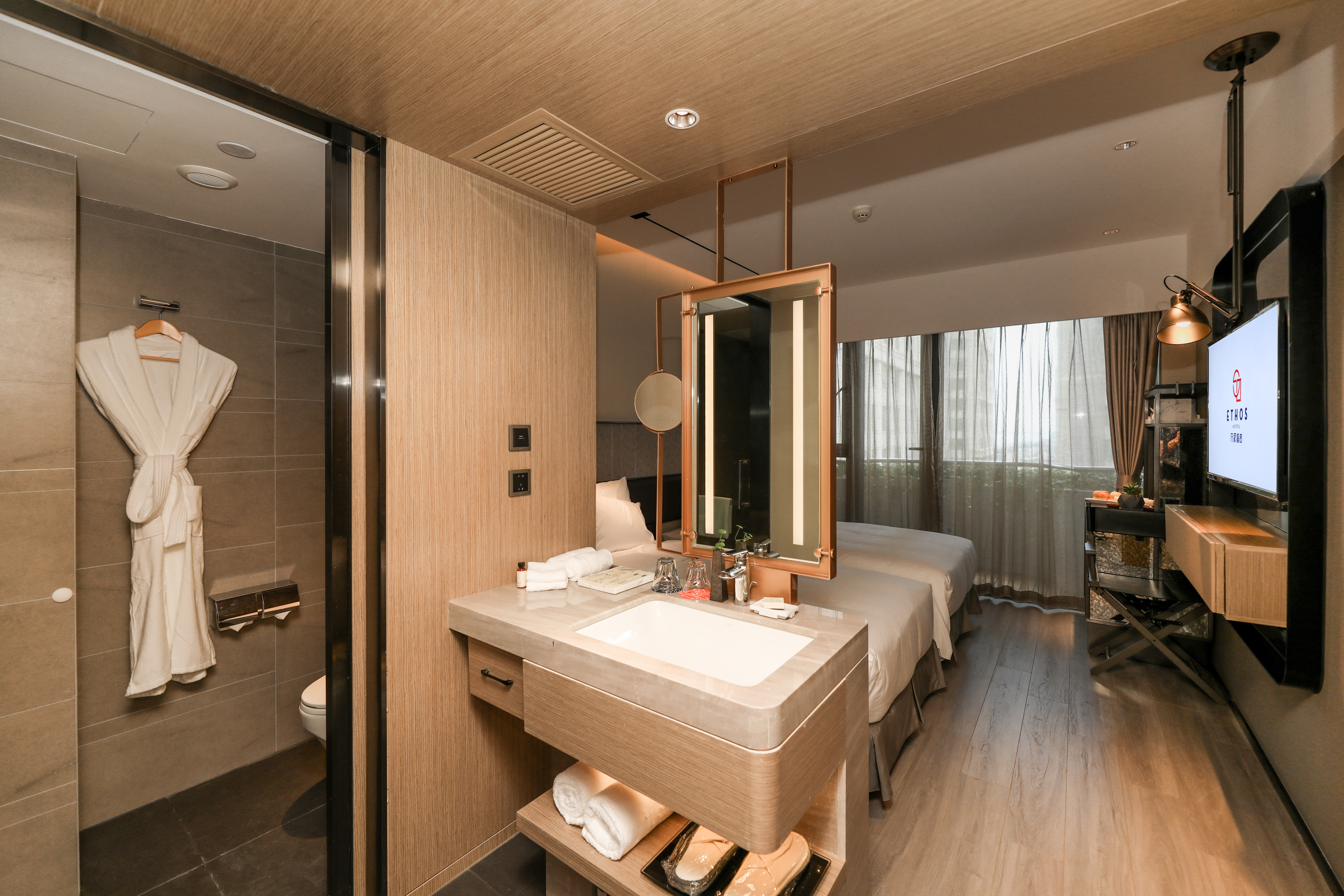 凡象双床房｜开放式阳台+智能投屏