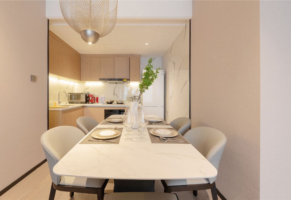 雅致二居室|厨房设备+冰箱+洗烘一体机+哈曼卡顿音响