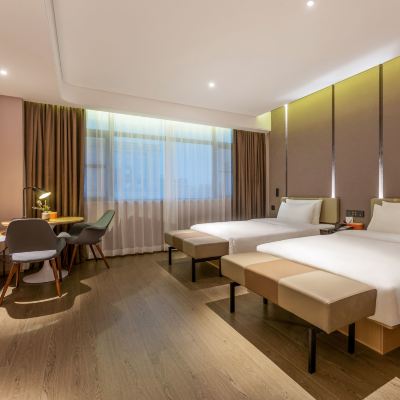 幾木雙床房（Mini小冰箱+投屏電視+深睡枕PRO） 廈門機場五緣灣亞朵飯店優惠