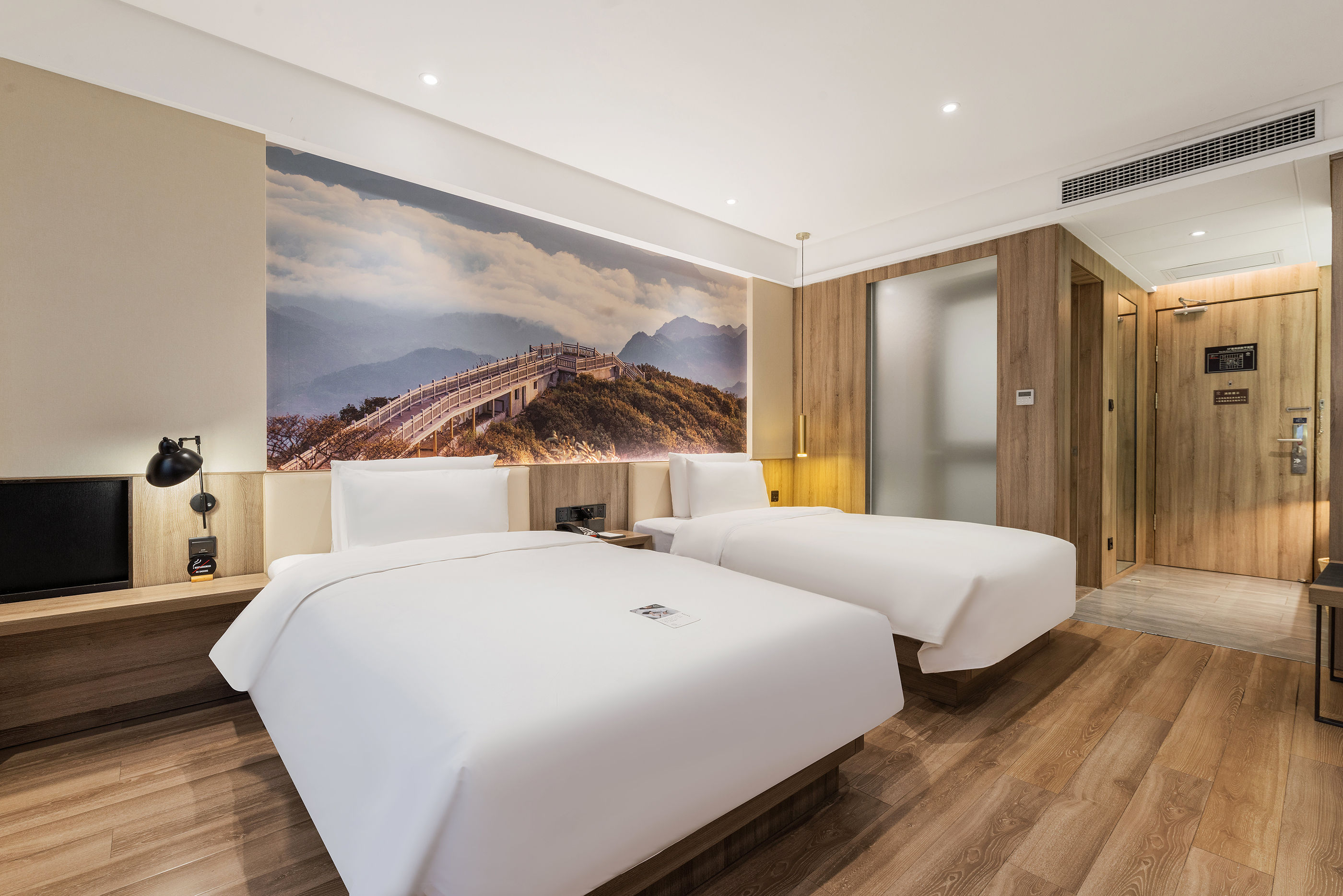 高级双床房（LaiFen吹风+普兰特床垫）