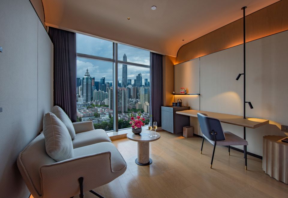 ICON LAB Hotel Shenzhen FutianSkyline City View Double Room