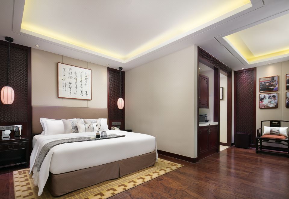 江景棋文化主题大床房