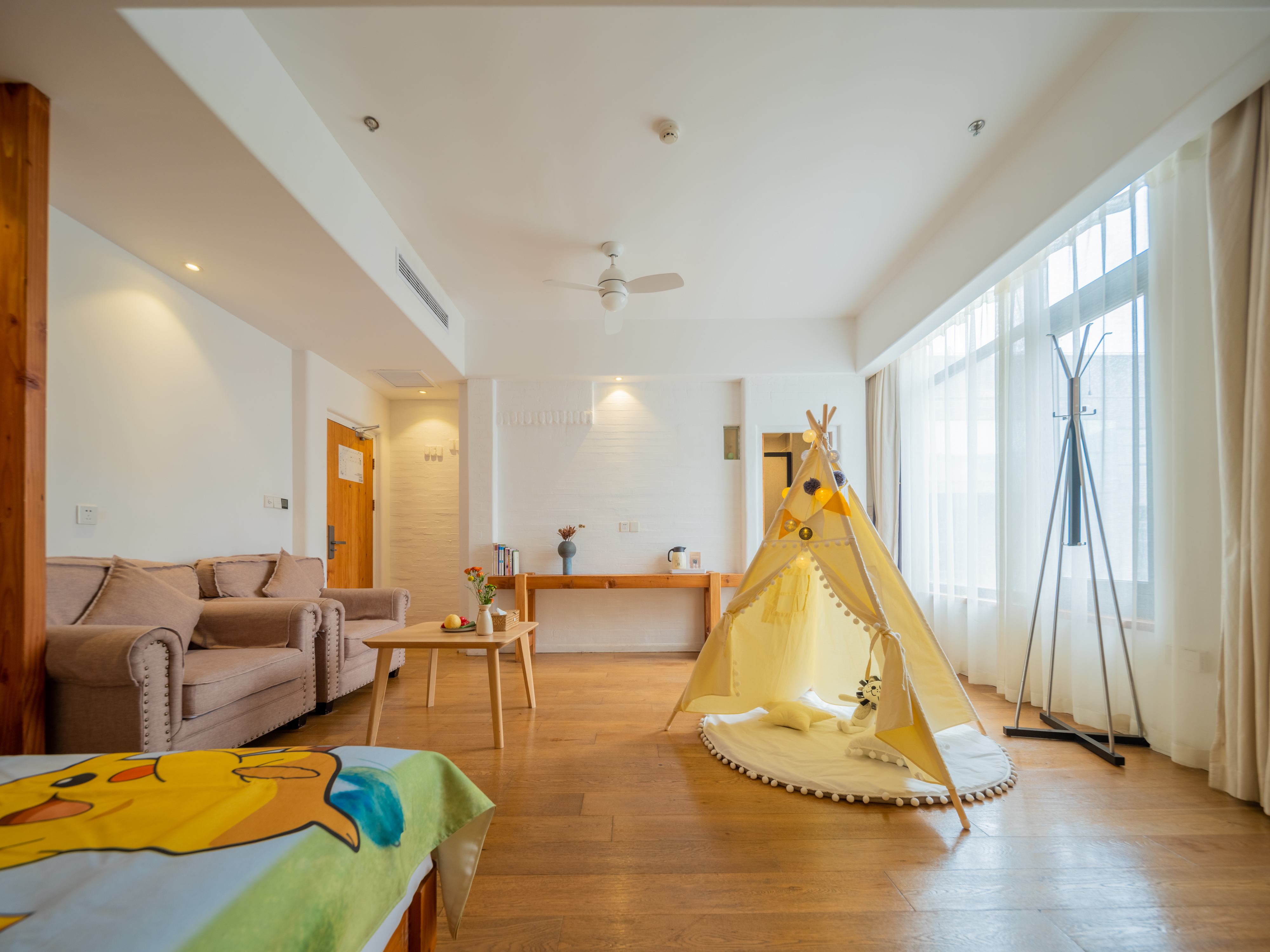 童梦雅舍?Family萌趣亲子房【童趣帐篷+vip电影】