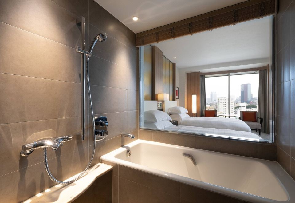 甄選樓層俱樂部豪華雙床房　設有俱樂部酒廊　禁煙