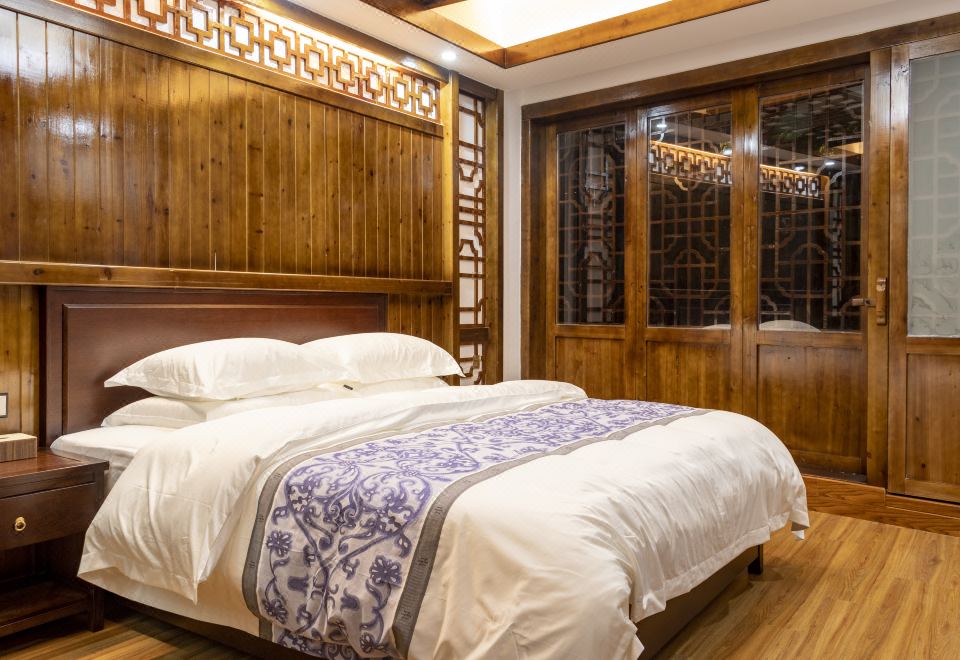 Furong Town Shuiyunxuan Inn (Furong Town Scenic Area)Cloud Zen Shangpin Double Bed Room