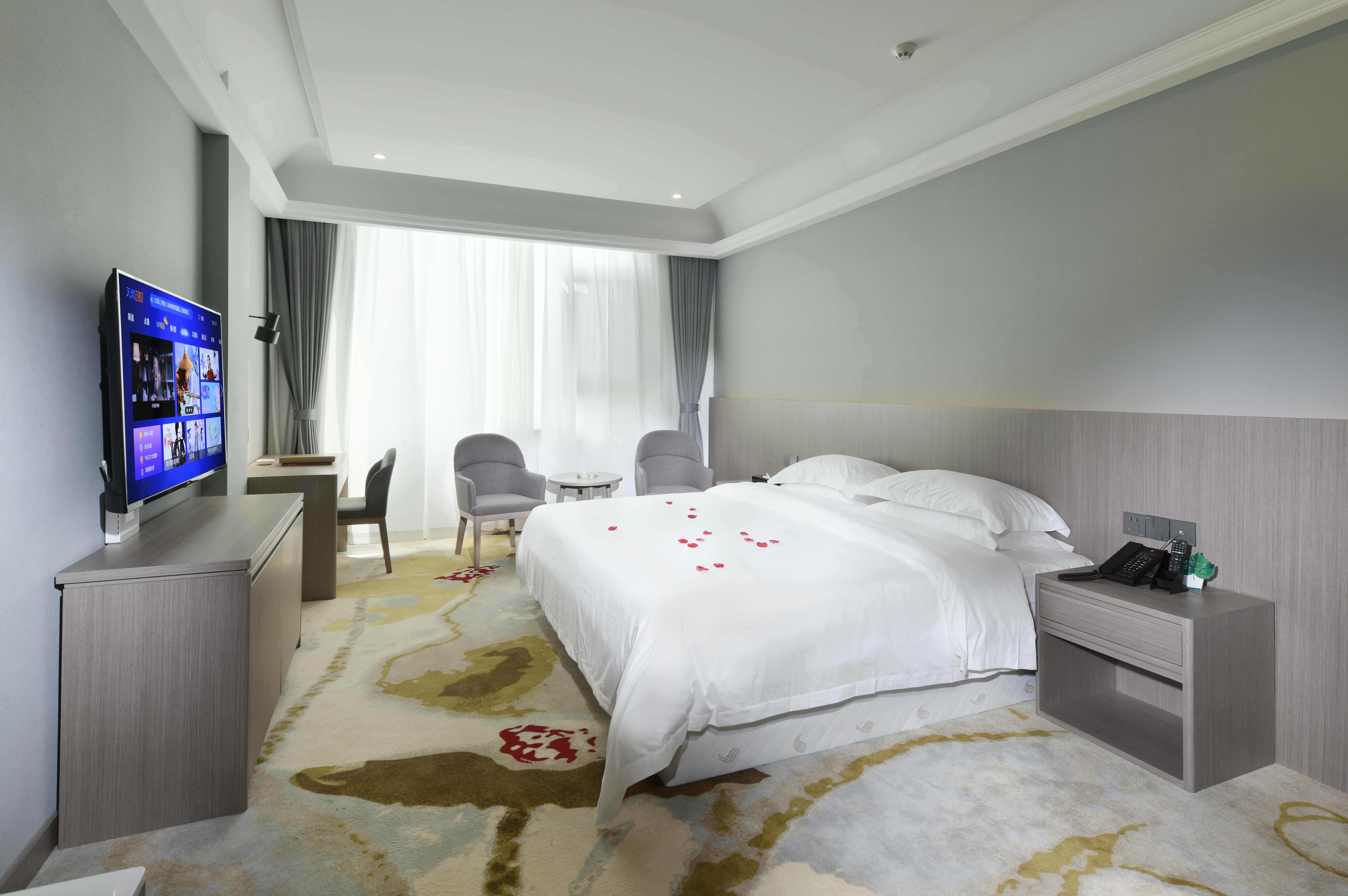 Kunshan Jiale International Business Hotel (Ma'anshan Middle Road Wanxianghui)Deluxe Room