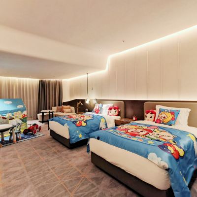 豬豬俠酷芽親子雙床房 武漢光谷皇冠假日飯店優惠