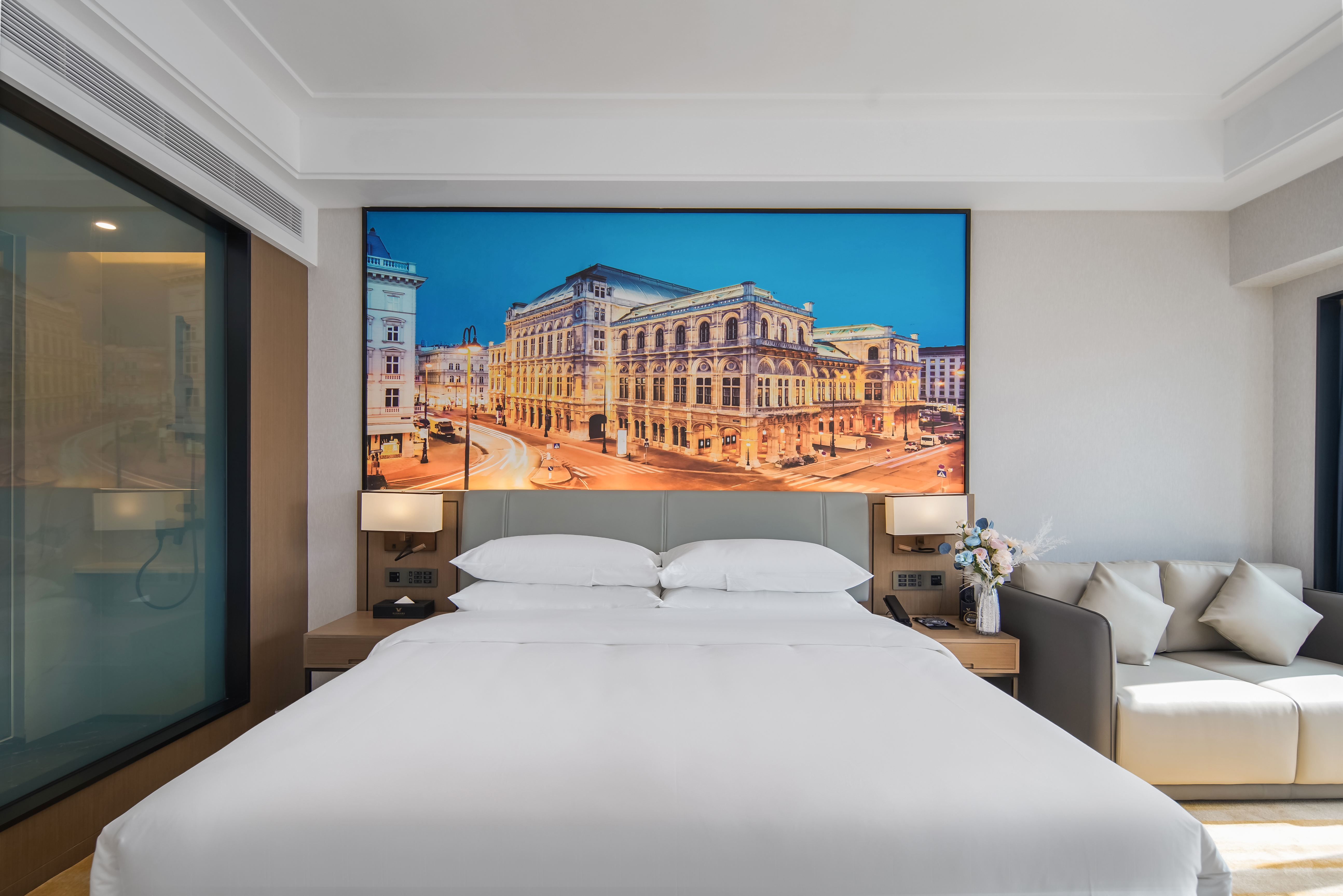 商务大床房【思雅优馨+城市景观+全屋智能语音】