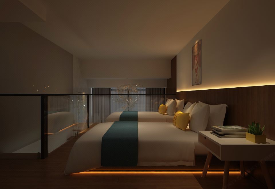 Urban Axis收藏家LOFT双人房