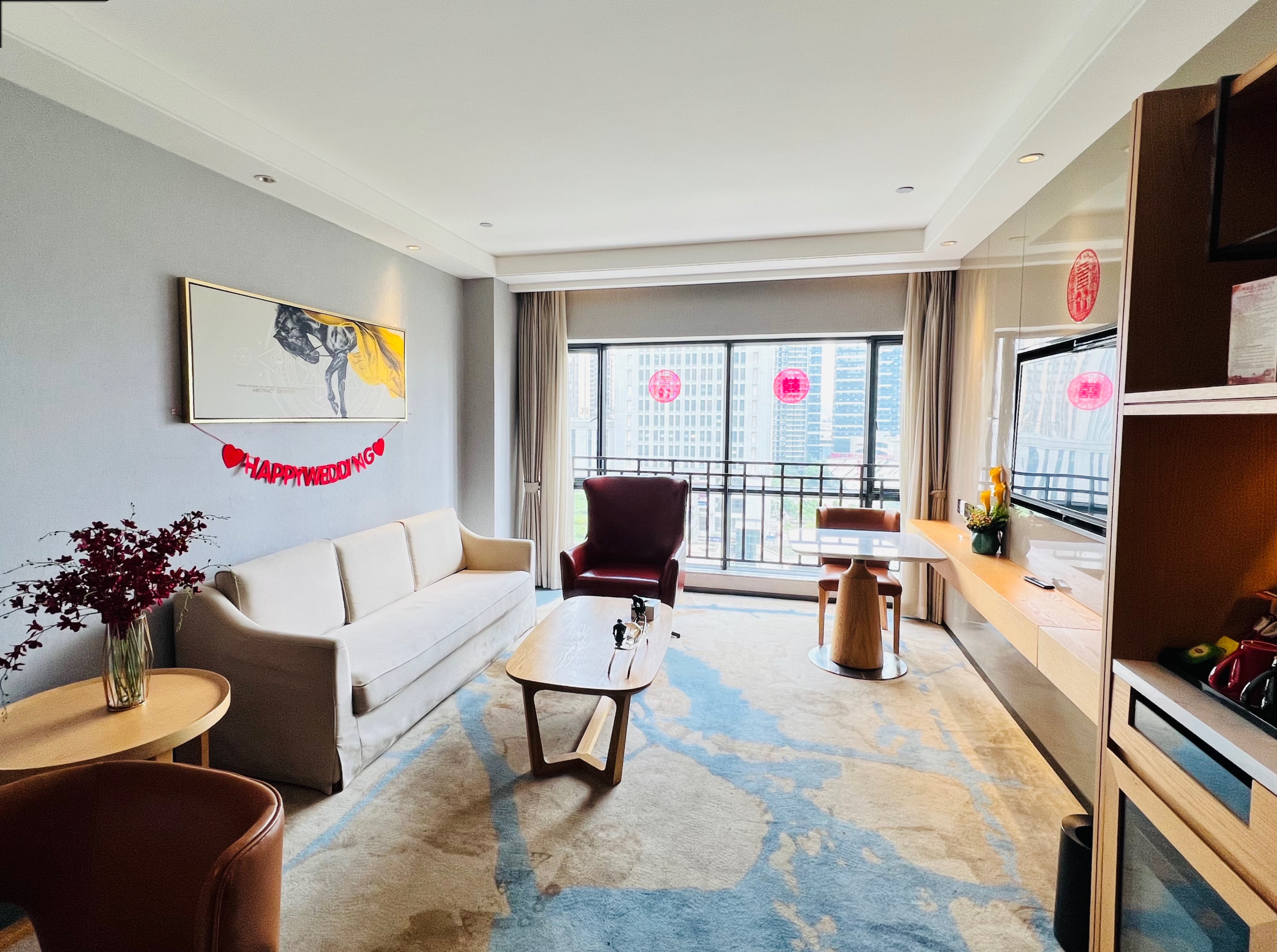 华美达新婚蜜月套房