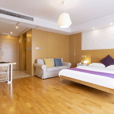 木春-豪華大床房 西安木春公寓優惠