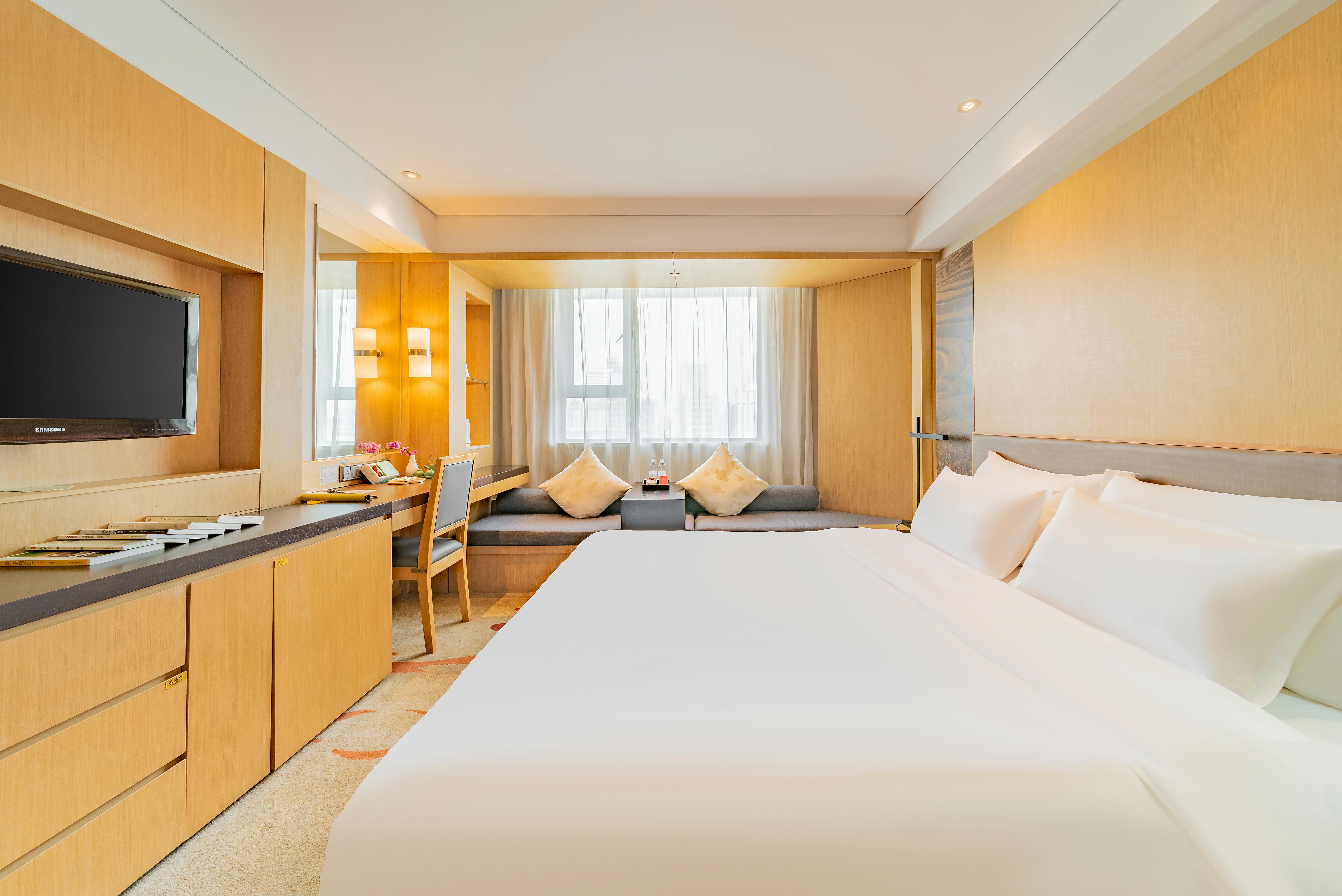 茶韵大床房（小冰箱+禅意茶具）