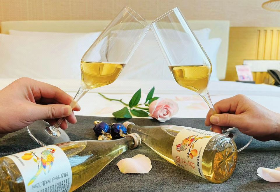 暗香居景觀大床房·新中式風陽光庭院+投屏電視+智能客控