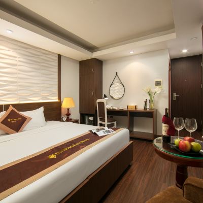 豪華雙人或雙床房 河內鑽石之王飯店優惠
