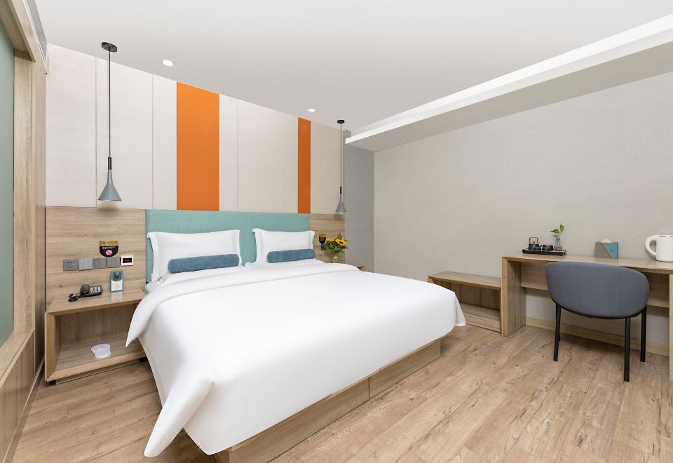 悅享?陽光深睡大床房（零壓床墊+乾濕分離+舒適好眠）