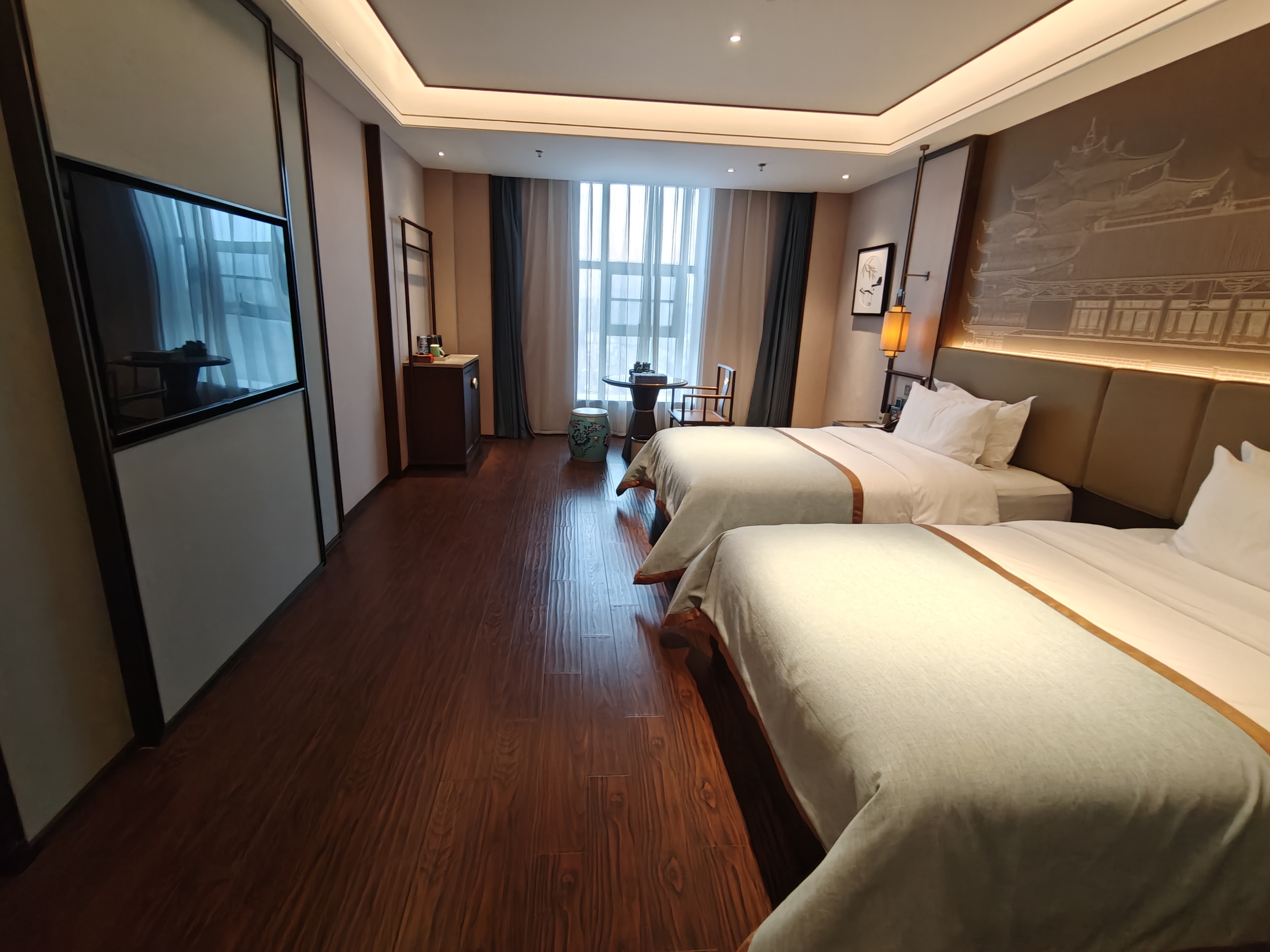 商务双床房「静谧通透轩」