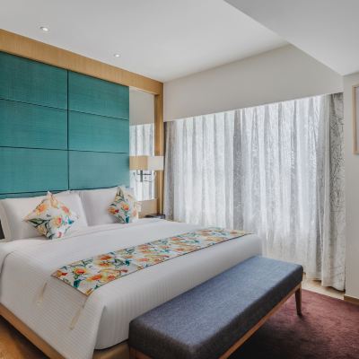 旅居西蜀主題套房（ 獨立客廳+蜀綉風格 ） 成都盛捷江畔服務公寓優惠